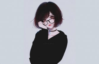 Animated Girl Wallpaper