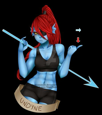 Undyne Fanart By Shuniyamasaki