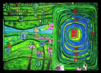 Hundertwasser Grass For Those Who Cry