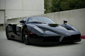 Black Ferrari Enzo Wallpaper HD