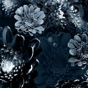Moonlight Meadow Blue By Ellie Cashman Design