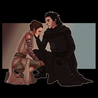 Rey And Kylo By Teq Uila