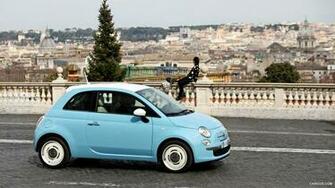 Fiat Vintage Side HD Wallpaper