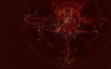 Red Electronic Wallpaper On