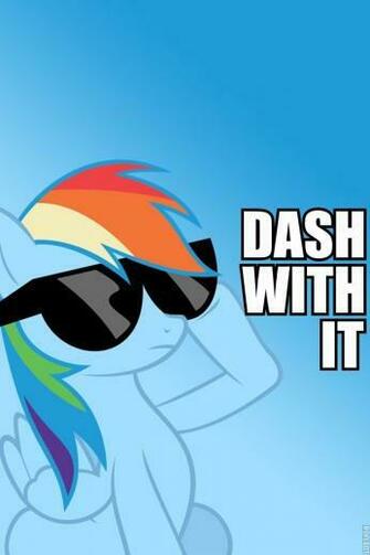Rainbow Dash iPhone Ipod Wallpaper Gallery