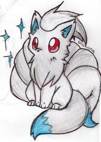 Shiny Ninetails By Urahana