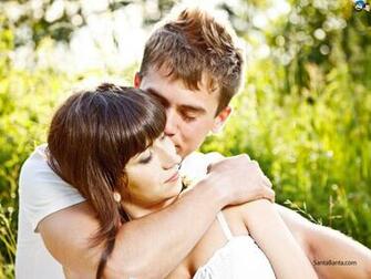 Romantic Couple Santabanta Wallpaper