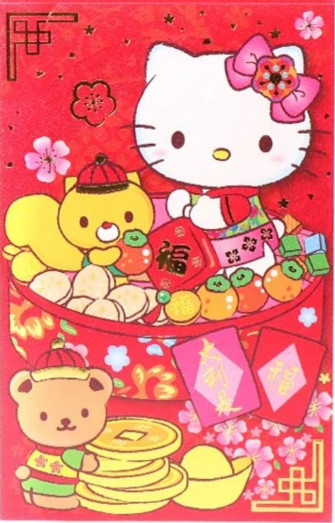 Tracy Huang On Hello Kitty Cny Background