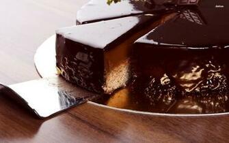 Chocolate Cake Wallpaper Background