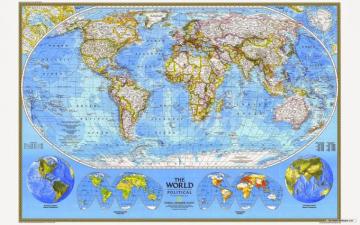 World Map Wallpaper Desktop HD