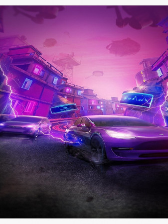 Tesla Wallpaper Art Board Print By Giulianah
