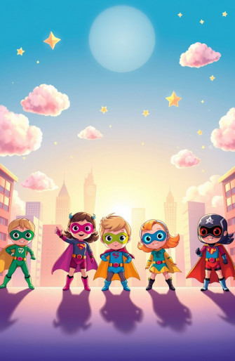 Cute Superhero Wallpaper