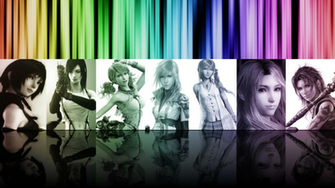 Final Fantasy Girls Wallpaper By Noctella1427