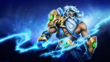 Dota Zeus Loadscreen Game Wallpaper Gallery