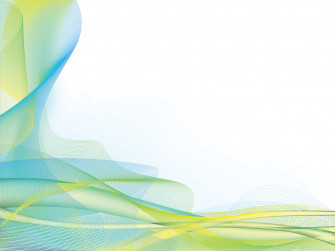 Wave Green Powerpoint Templates Wallpaper