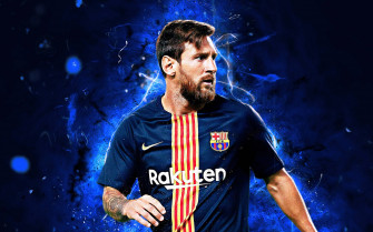 Lionel Messi Looking At Side Wallpaper
