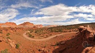 Usa Utah Torrey Landscape Wallpaper Capitol Reef Castle