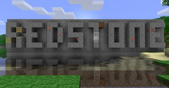 Minecraft Redstone Wallpaper