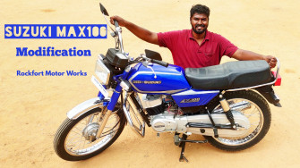 Suzuki Max100 Modification Rockfort Motor Works