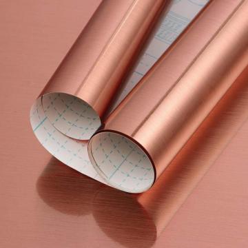 Buy Rose Gold Contact Paper Metallic Self Adhesive