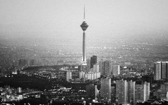 Monochromatic Tehran City X8w65dq2nzpd3c2y Wallpaper