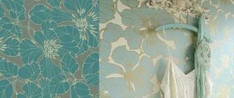 Harlequin Identity Passion Deep Teal Pattern Wallpaperales