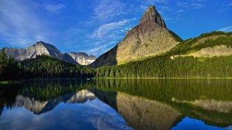 Rocky Mountains In Glacier National Park UHD 8k Wallpaper