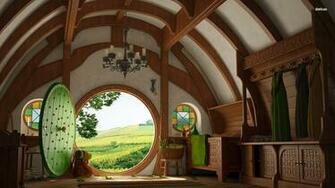 Hobbit House Wallpaper