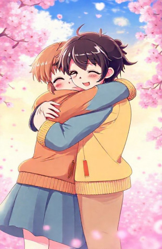 Anime Hug Wallpaper