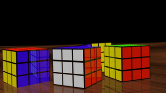 Rubik S Cube Puzzle 3d Model Render By Homelessgoomba