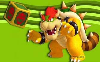Wallpaper Bowser Con Cubo
