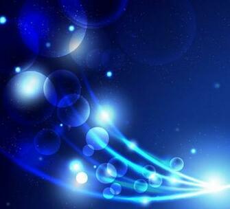 Name Abstract Blue Light Vector Background