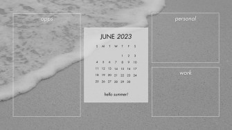 And Customizable Beach Desktop Wallpaper Templates