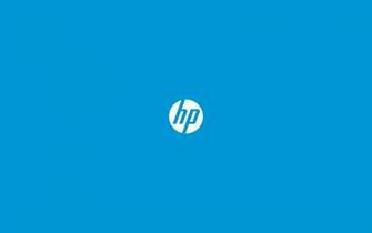 Hp Logo Blue HD Wallpaper Background UHD 2k 4k 5k Tablet