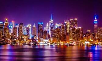 Wallpaper Hudson River Ny New York City Wtc Skyline