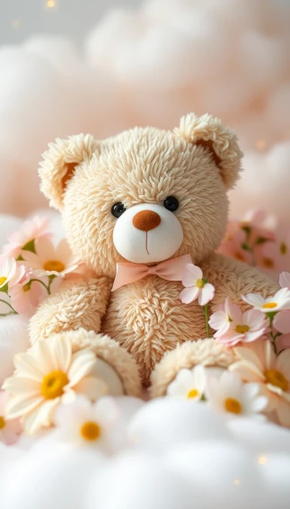 Teddy Bear Aesthetic Wallpaper