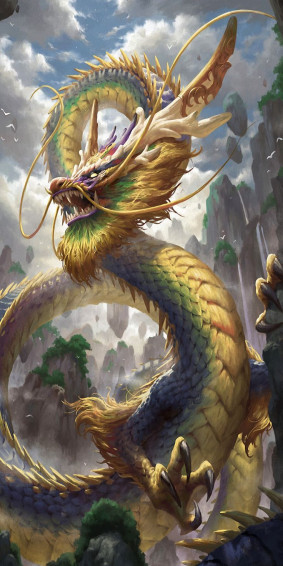Dragon Phone Wallpaper Colorful