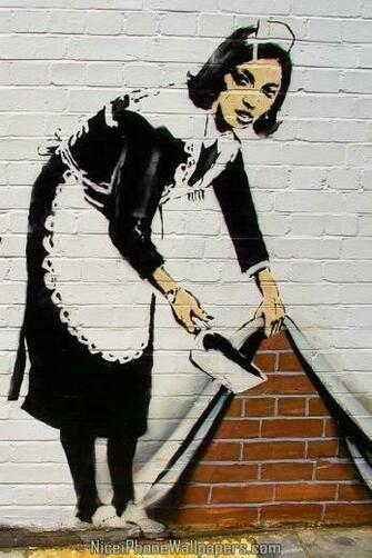 Miscellaneous Banksy Graffiti Art iPad iPhone HD Wallpaper Car