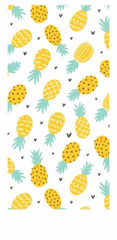 Perfect Combo iPhone X Pineapple Background