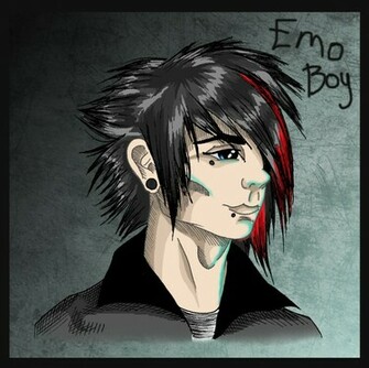 Sexy Emo Boys Wallpaper Carton