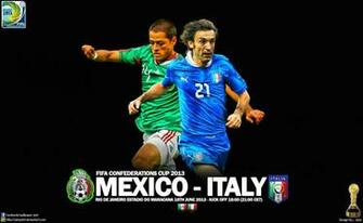 Fifa Confederations Cup Mexico Italy By Jafarjeef