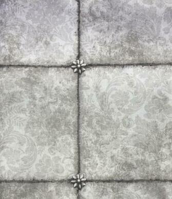 Kings Mirror Wallpaper A Distressed Antique Effect In