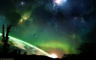 Art Fantasy Sky Wallpaper