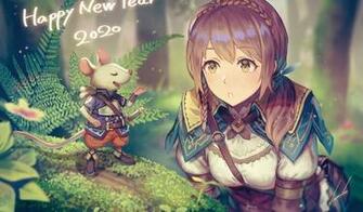 Anime Girl Adventurer Forest Light Armor