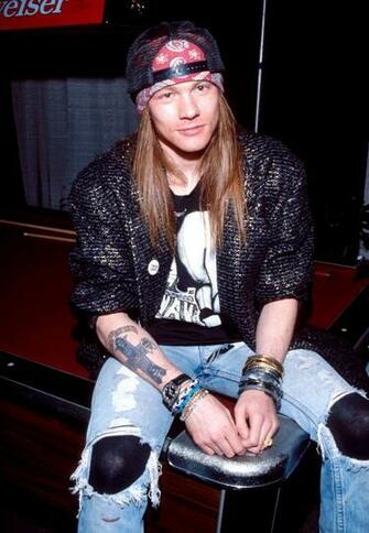 Coachella Axl Rose S Best Guns N Roses Hair Moments