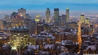 Montreal Skyscrapers 4k HD Desktop Wallpaper For Ultra Tv