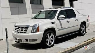 Cars Cec Tuning Wheels Cadillac Escalade Ext White Suv Wallpaper