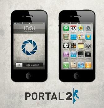 More Artists Like Portal iPhone iPad Wallpaper Dark By Sirpatrick1st