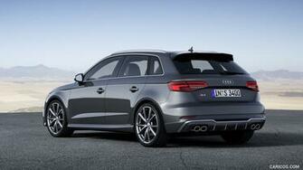Audi S3 Sportback Color Daytona Grey Rear HD Wallpaper