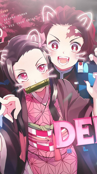 Nezuko Phone Wallpaper